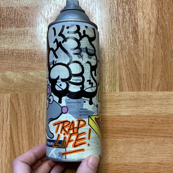 Donated Unique Spray Can Art from Waterbury CT - One of a Kind - Picture 4 of 7